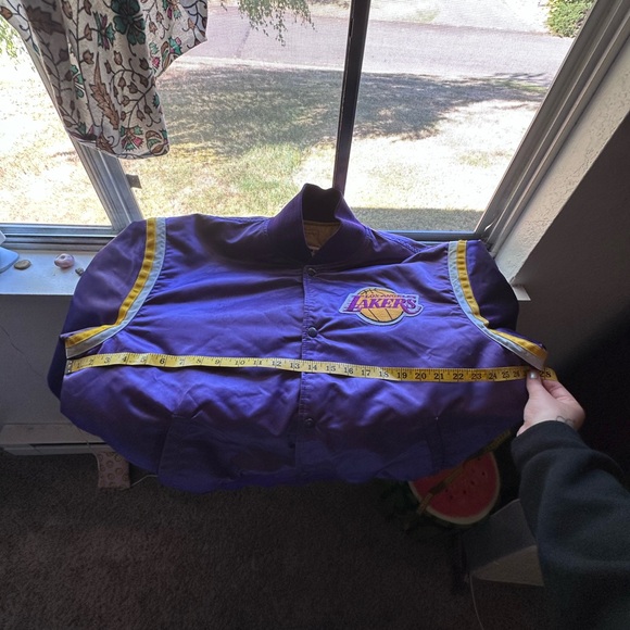 XL Kids / XS/S Women Purple Lakers Jacket - Picture 7 of 9
